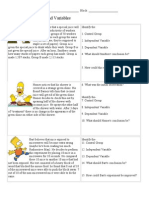 Simpsons Controls and Variables