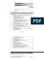 Supplier Audit Checklist: Nisan Scientific Process Equipments PVT - LTD