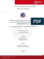 Tesis de Fluidez PUCP PDF