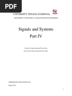 Signals and Systems: University Tenaga Nasional