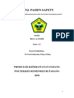 Langkah-Langkah, Standar, Dan Kriteria Monitoring Dan Evaluasi Patient Safety