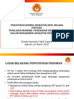 Evaluasi Penerapan Sistem Merit - BPKP (26 Maret 2018)