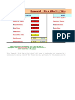 Reward To Risk Ratio Workbook