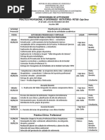 CRONOGRAMA DE ACTIVIDADES Def. PPIV. Aleida y Beatriz