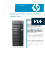 Server HP Proliant ML110 G5 PDF