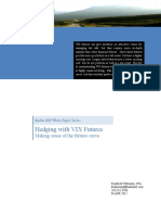 Hedging With VIX Futures