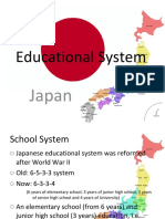 Educational System: Japan