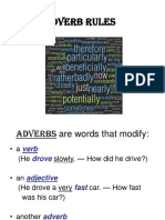 Adverb Rules Powerpoint