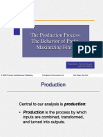 The Production Process: The Behavior of Profit-Maximizing Firms