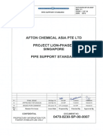 Pipe Support Standard