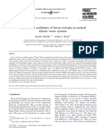 The Use and Usefulness of Boron Isotopes in Natural Silicate-Water Systems