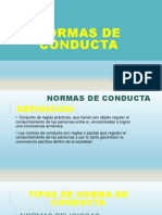 Diapositivas Normas de Conducta