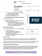 Cornell Note Taking Method Updated