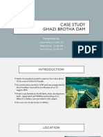 Case Study Ghazi Brotha Dam: Presented by