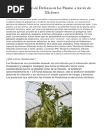 Inductores de Mecanismo en Las Plantas y Vegetacion