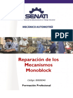 Reparación de Los Mecanismos Del Monoblock PDF