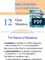 Ch12 Gene Mutation