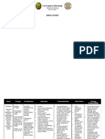 Drug Study - Diazepam