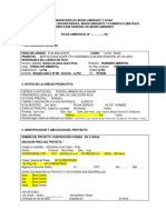 Ficha Ambiental Construcción de Vivienda