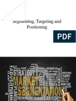 Segmenting, Targeting and Positioning