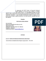 CV Diana Rueda Moran