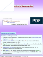 Magnetism in Nanomaterials: Principles of Nanomagnetism