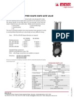 Type C: Hopper Shape Knife Gate Valve