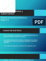 Conductores Aéreos y Subterráneos