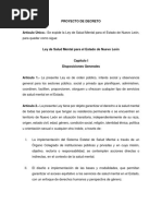 DECRETO Salud Mental