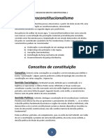 Resumo de Direito Constitucional 1