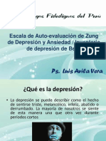 Ansiedad y Depresion - Zung