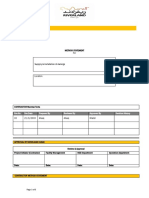 Contractor Method Statement (RL)