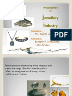 Ewellery Ndustry: Presentation On