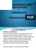 Permutaciones y Combinaciones