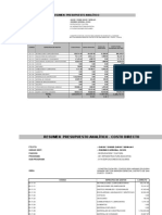 Presupuesto Analitico Colegio Bolivariano Ade