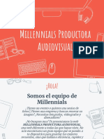 Millennials Productora Audiovisual - Presentación