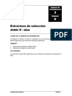 Estructura de Seleccion Doble if-ELSE