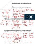 Combined Gas Law:: T Cons T PV