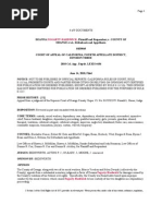 Fogarty-Hardwick v. County of Orange, Et Al. Superior Court of California, County of Orange Case No. 01CC02379 (Trial Before Hon. Ronald L. Bauer, Dept. CX103)