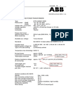 ABB 3wdg TRAFO Data Sheet