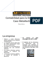 Analysis Del Caso Metaltech