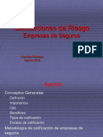 Calificaciones de Riesgos en Empresas de Seguros en Guatemala