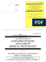 Cost Effectiveness of Automated Multi Channel Chem Analyzer