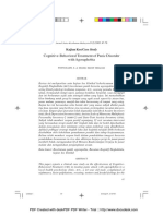 Cognitive-Behavioral Treatment of Panic Disorder With Agoraphobia