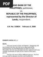 Land Bank of The PHILIPPINES, Petitioner, Republic of The Philippines, Represented by The Director of Lands, Respondent