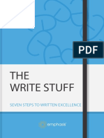 The Write Stuff