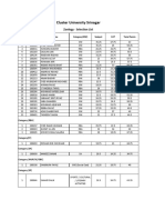 Integrated Zoology List