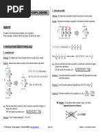 Chapitre I-2-: B - Associations de Dipôles Passifs Linéaires