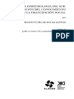 Boaventura de Sousa Santos Una Epistemolo