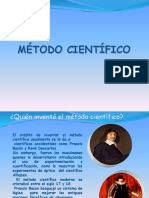 Teoría. MÉTODO CIENTIFICO